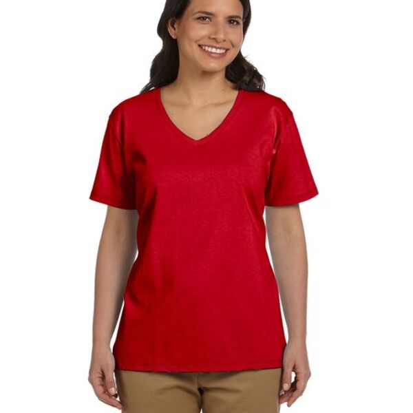 Ladies' Essential-T V-Neck T-Shirt Thumbnail
