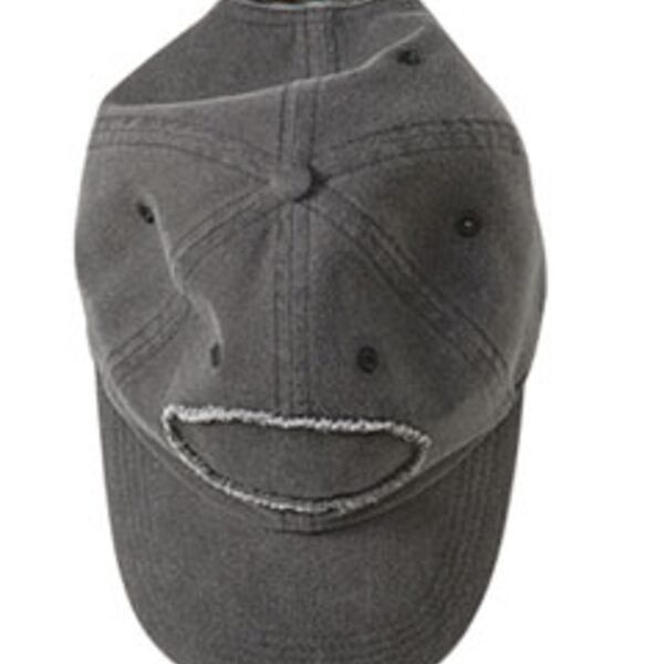 Pigment-Dyed Raw-Edge Patch Baseball Cap Thumbnail