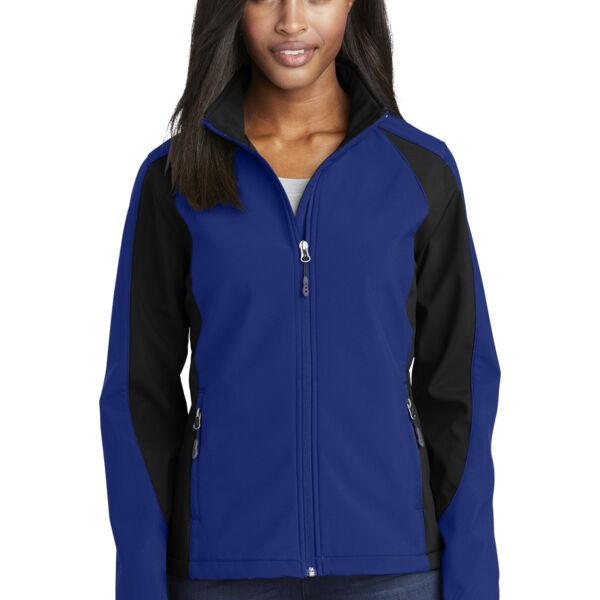 Women's Colorblock Soft Shell Jacket Thumbnail