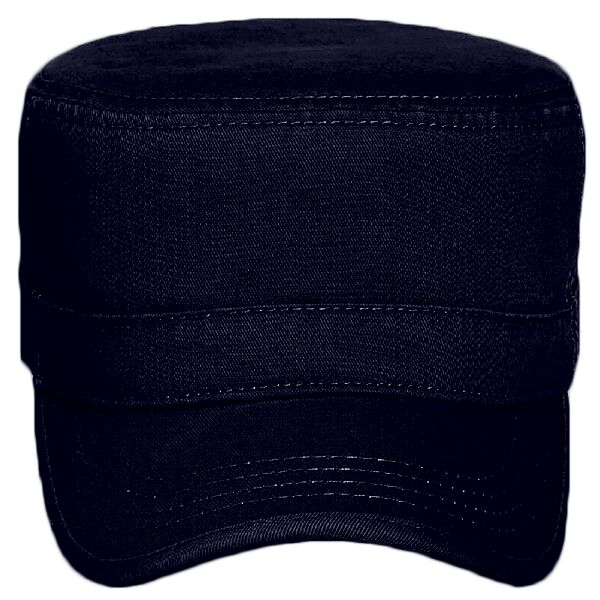 OTTO Garment Washed Superior Cotton Twill Binding Trim Visor Military Cap Thumbnail