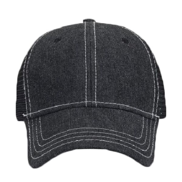 OTTO CAP 6 Panel Low Profile Mesh Back Trucker Hat Thumbnail