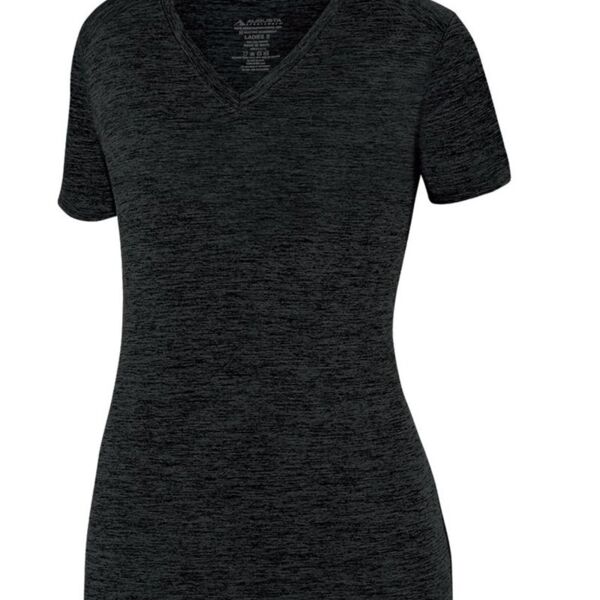 Women's Intensify Black Heather Training T-Shirt Thumbnail