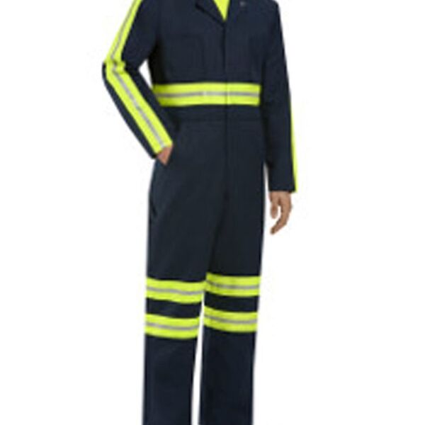 Twill Action Back Coverall Extended Long Sizes Thumbnail