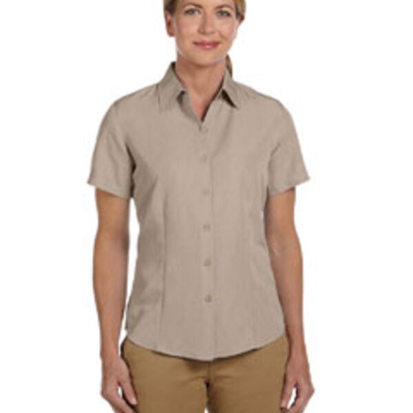Ladies' Barbados Textured Camp Shirt Thumbnail