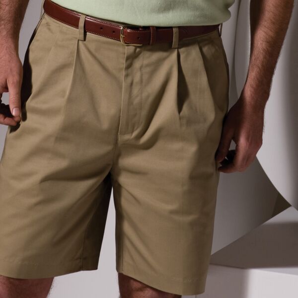 Men's Utility Pleated Front Chino Short-9" Inseam Thumbnail