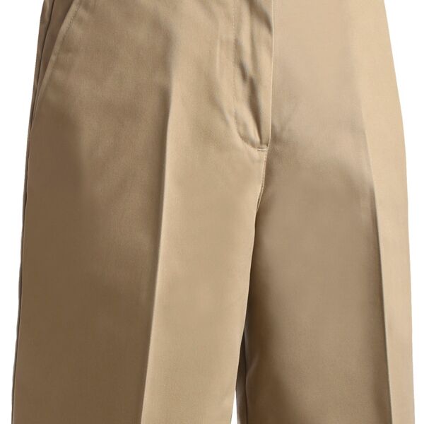 Ladies Utility Flat Front Chino Short-9" Inseam Thumbnail