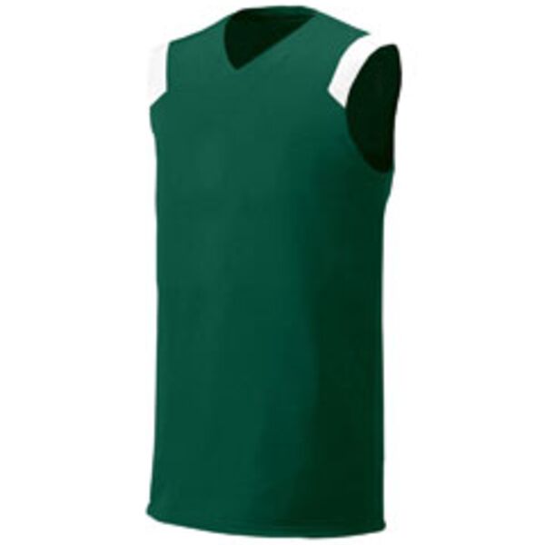 Adult Moisture Management V Neck Muscle Shirt Thumbnail
